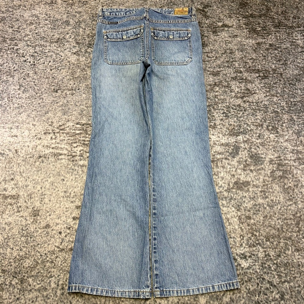 Unionbay Jeans Womens 7 (30x31) Blue Bootcut Flare Western Hippie Vintage Y2K